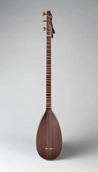 Tanbur Panj Sīmī (Five-stringed Tanbur)