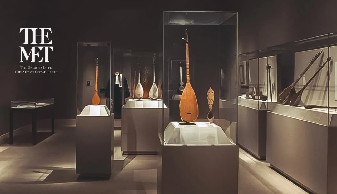 La mostra «Il liuto sacro al Metropolitan Museum of Art», con il tanbur di Ostad Elahi